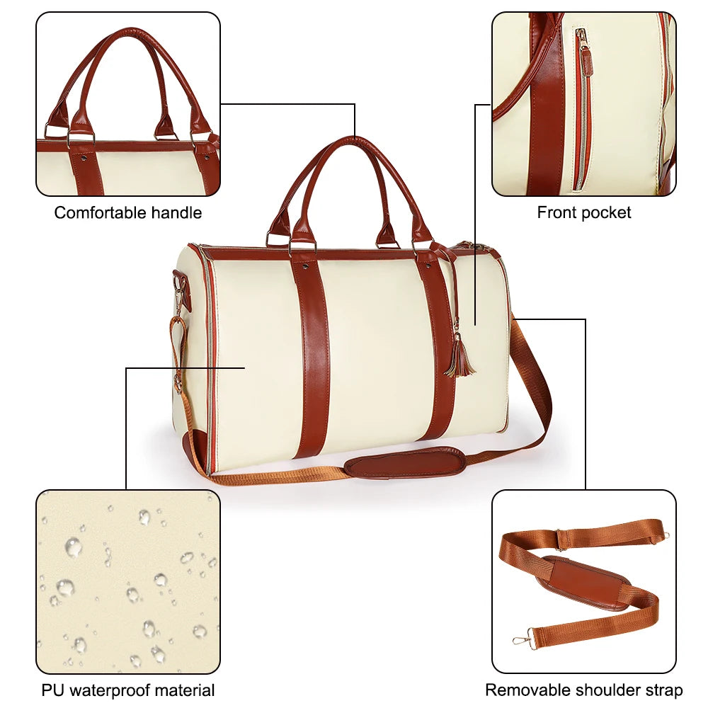 New Foldable Handbag Women's Travel Clothes