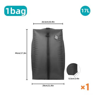 [Similar Product] 17L Vacuum Storage Bag with Air Pump,Travel/Outdoor Clothing Compression Bags